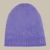 Cashmere-Mutze In Lila