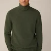 Cashmere-Rollkragen-Pullover Ecosio In