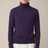 Cashmere-Rollkragen-Pullover Cashmono In