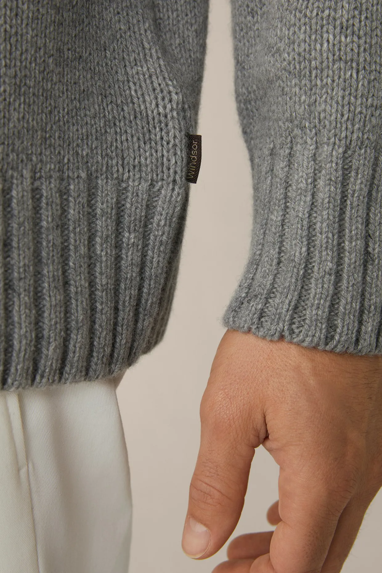 Cashmere-Rollkragen-Pullover Ecosio In