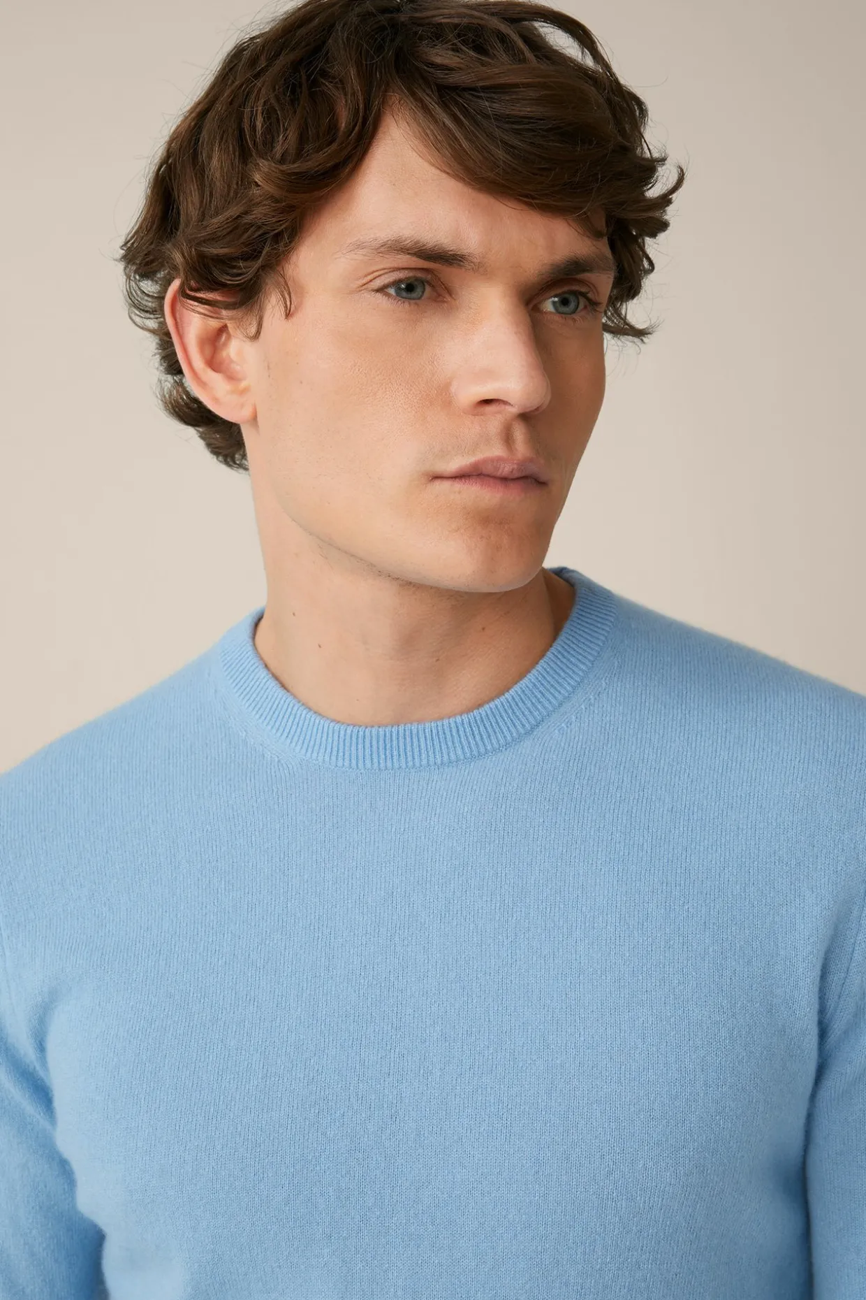 Cashmere-Rundhals-Pullover Cashmono In