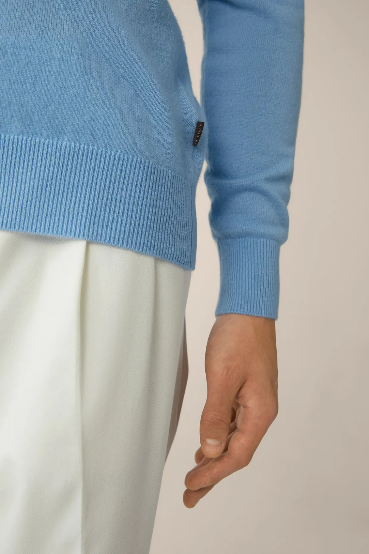 Cashmere-Rundhals-Pullover Cashmono In