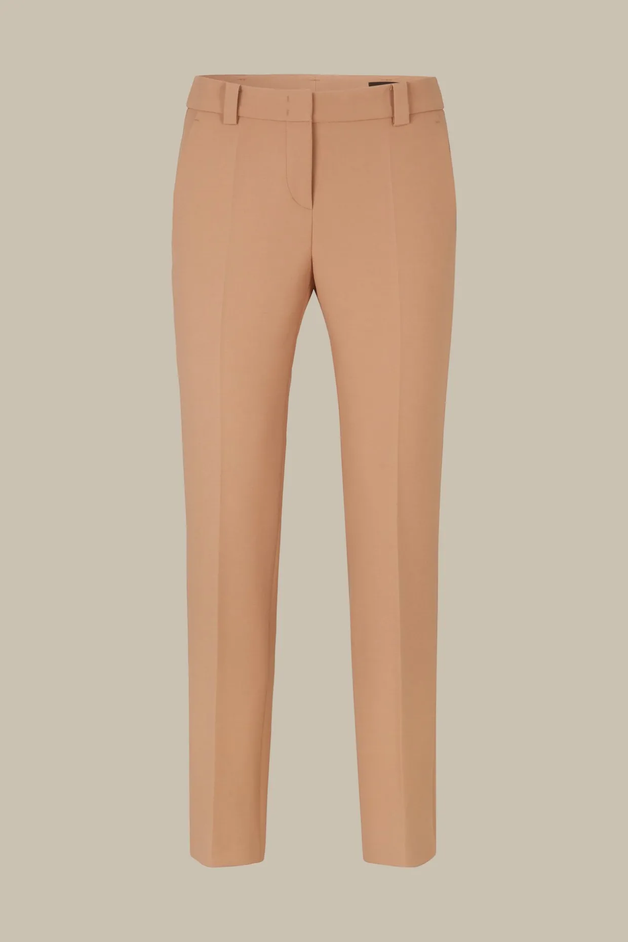 Crepe-Anzug-Hose In