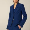 Crepe-Blazer In
