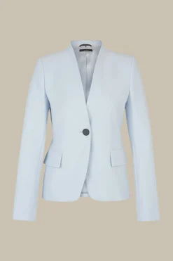 Crepe-Blazer In