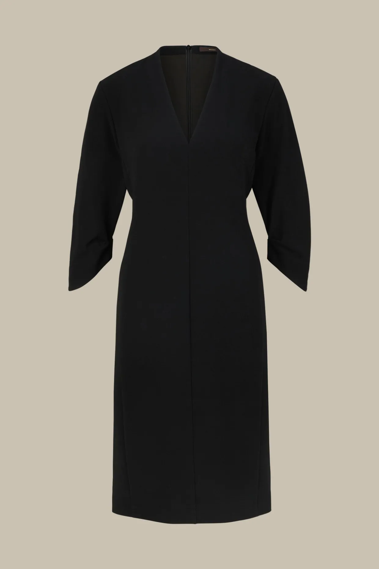 Crepe-Etui-Kleid In