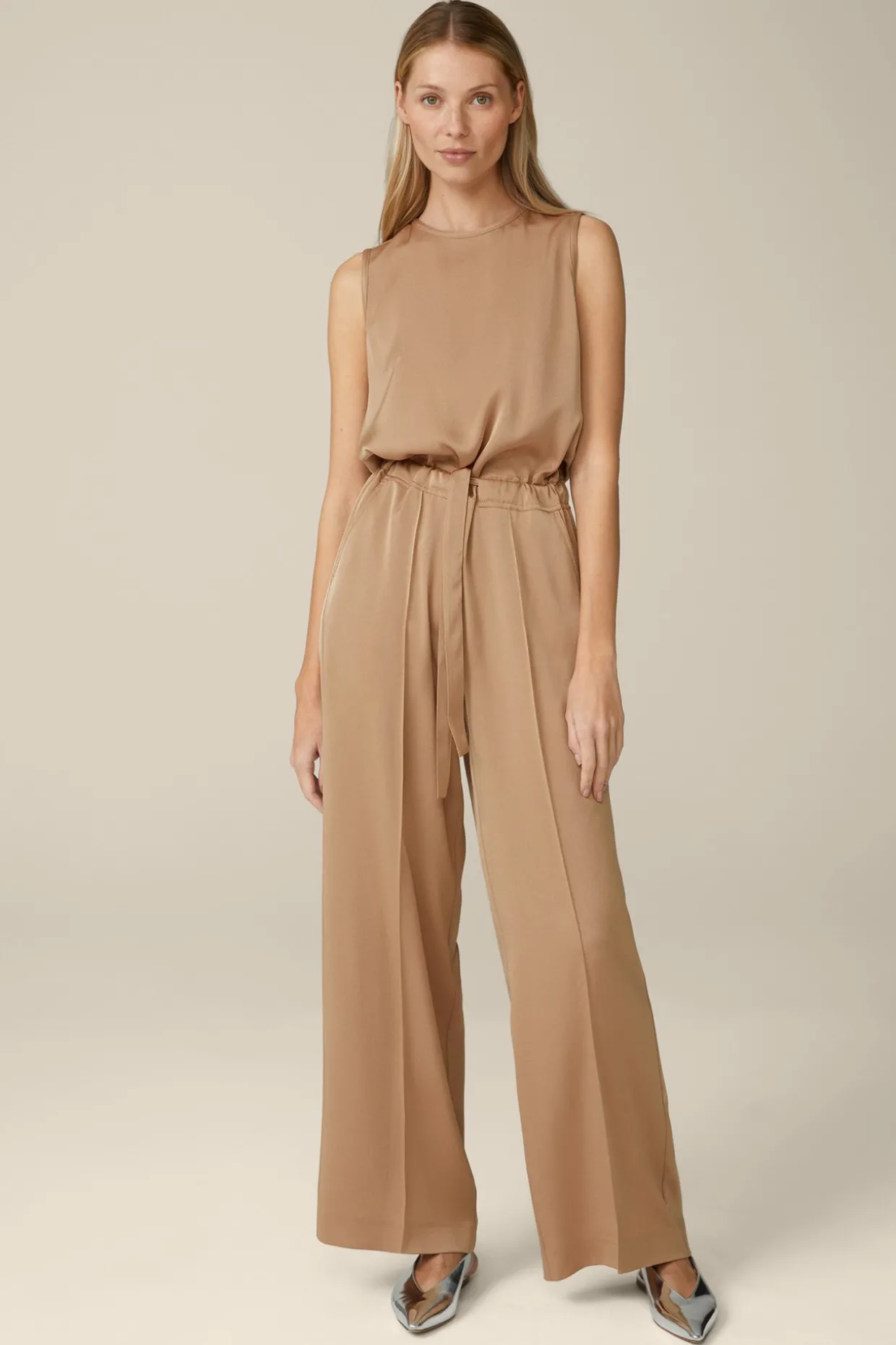 Crepe-Overall In