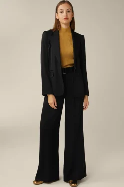 Crepe-Palazzo-Hose In