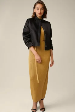Duchesse-Satin-Blouson In