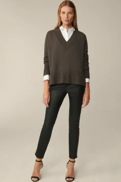 Lammnappa-Leder-Hose In