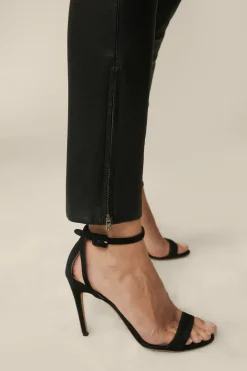 Lammnappa-Leder-Hose In