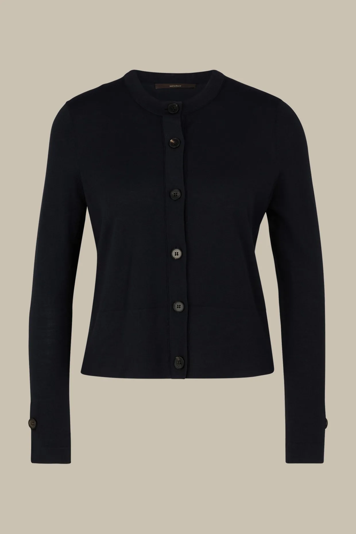 Merino-Strick-Cardigan In