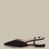 Slingback Aus Ziegenveloursleder In , By Unutzer