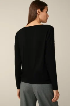 Tencel-Wollstretch-Shirt In