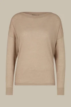 Tencel-Wollstretch-Shirt In Meliert
