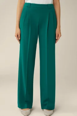 Wollcrepe-Marlene-Hose In