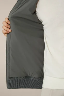 Wollmix-Kapuzenjacke Nelio Mit Steppung In