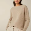 Wollmix-Pullover Mit Seide Und Cashmere In
