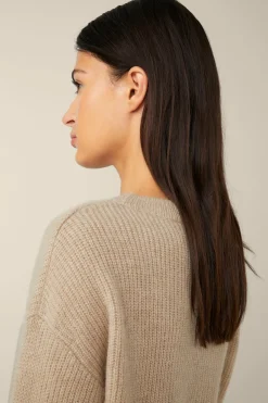 Wollmix-Pullover Mit Seide Und Cashmere In