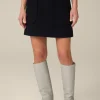 Wollmix-Stiefel-Rock In