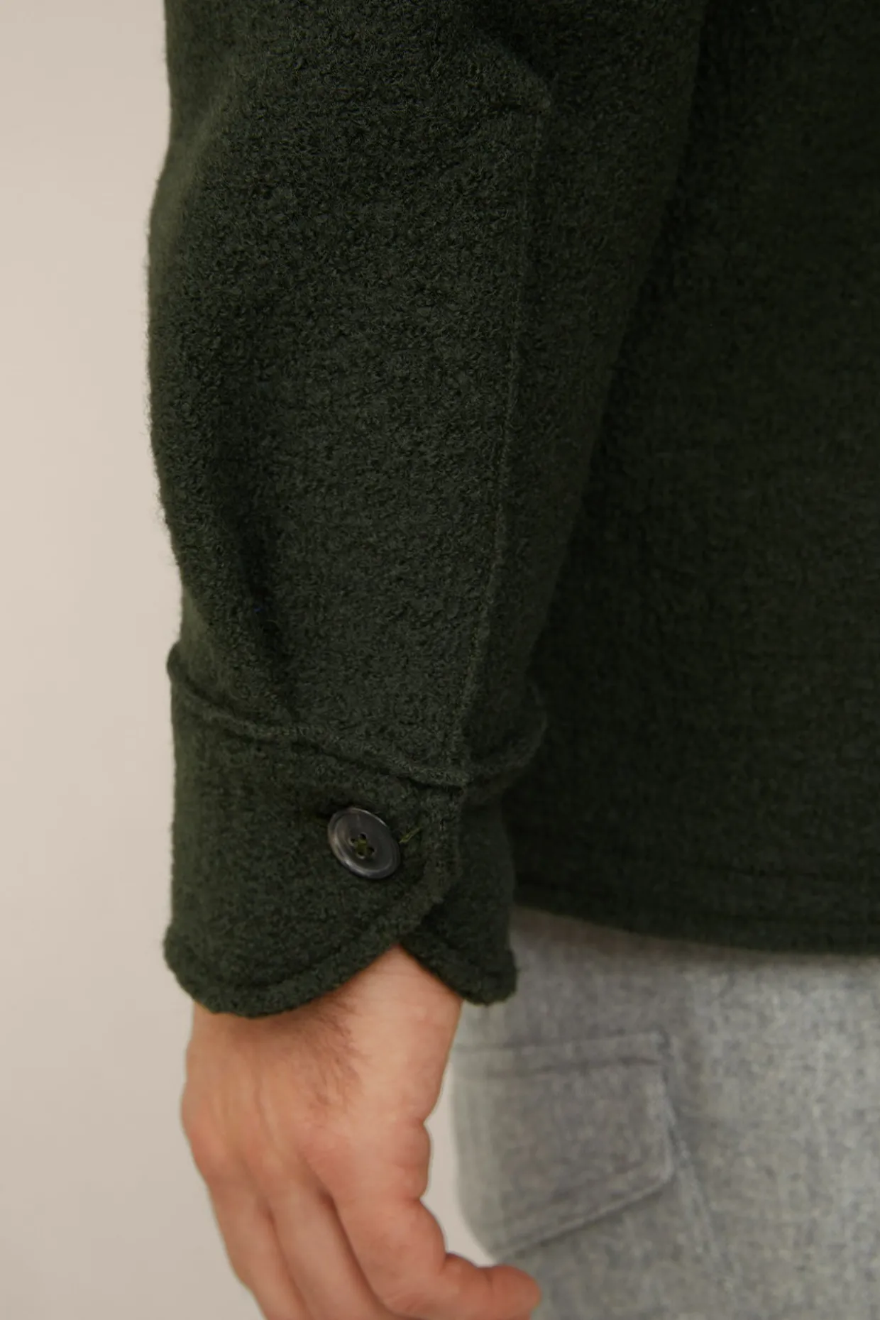 Woll-Overshirt Orio Mit Aufgesetzten Brusttaschen In
